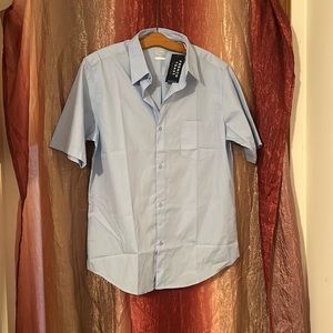 School uniform shirt, light blue, short sleeve; FRENCH TOAST. Size 20 Husky. NWT